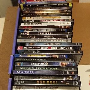 Blue ray-DVD movies